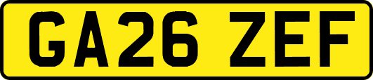 GA26ZEF
