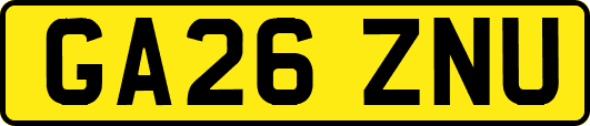 GA26ZNU