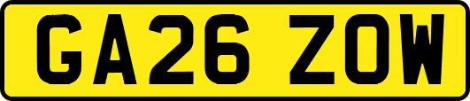 GA26ZOW