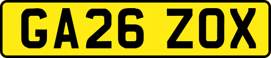 GA26ZOX