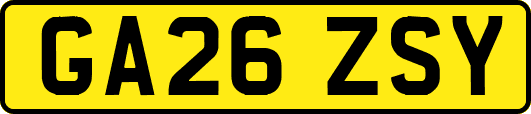 GA26ZSY