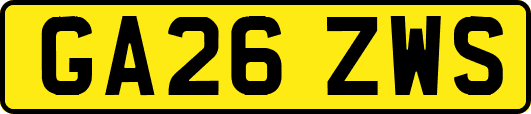 GA26ZWS