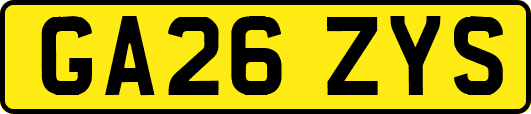GA26ZYS