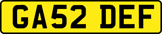 GA52DEF