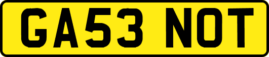 GA53NOT