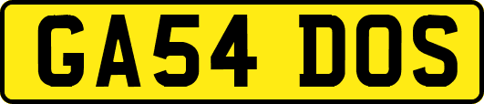 GA54DOS