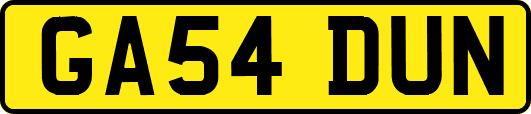 GA54DUN