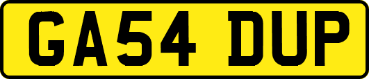 GA54DUP