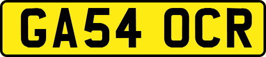 GA54OCR