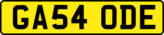 GA54ODE