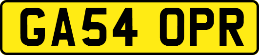 GA54OPR