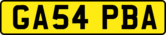 GA54PBA
