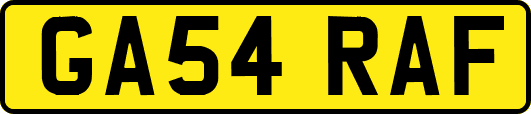 GA54RAF