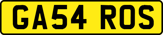 GA54ROS