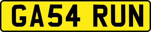 GA54RUN