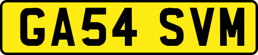 GA54SVM