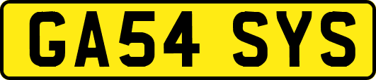 GA54SYS