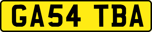 GA54TBA