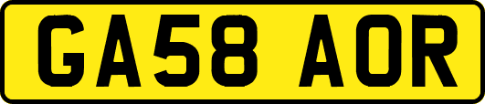 GA58AOR