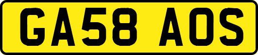GA58AOS