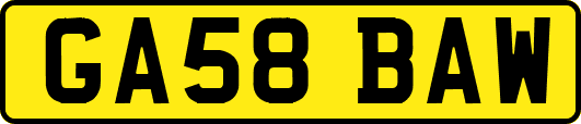 GA58BAW