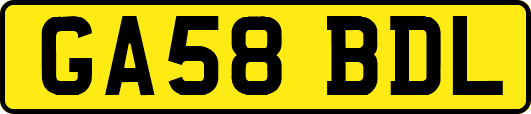 GA58BDL