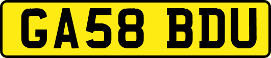 GA58BDU