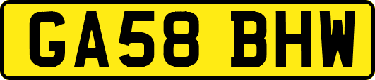 GA58BHW