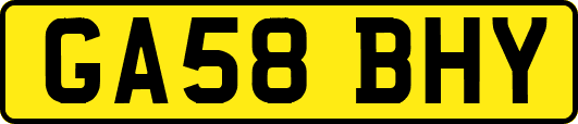 GA58BHY