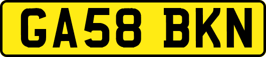 GA58BKN