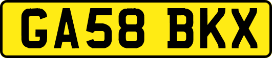 GA58BKX