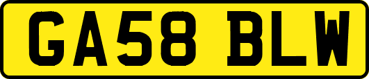 GA58BLW