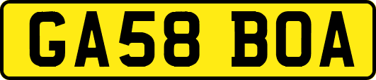 GA58BOA