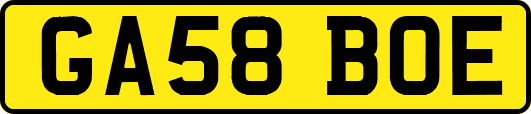GA58BOE