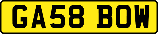 GA58BOW