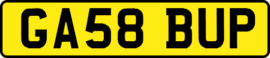GA58BUP