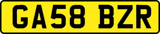 GA58BZR