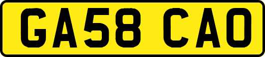 GA58CAO
