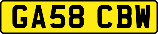 GA58CBW