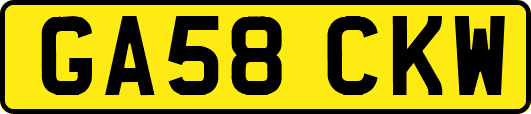 GA58CKW
