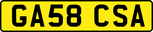 GA58CSA