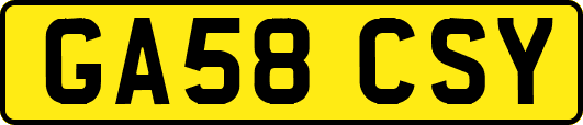 GA58CSY