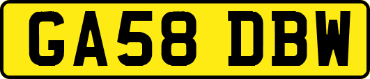 GA58DBW