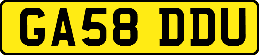GA58DDU