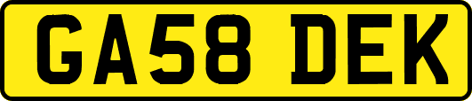 GA58DEK
