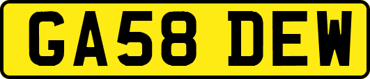 GA58DEW