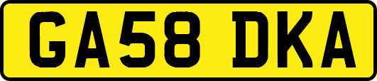 GA58DKA