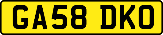 GA58DKO