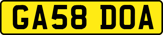 GA58DOA