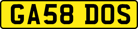 GA58DOS